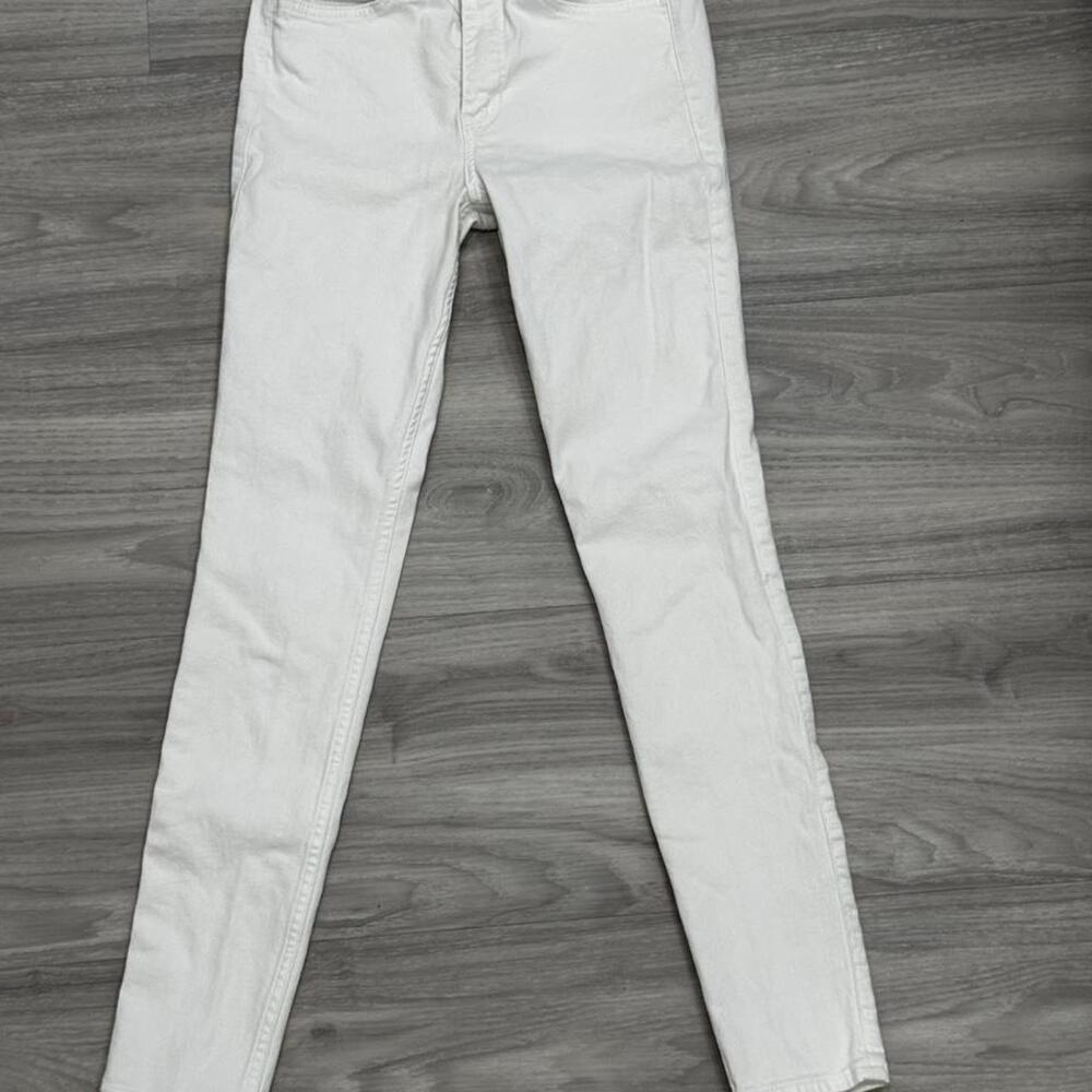 Hollister white skinny jeans classic